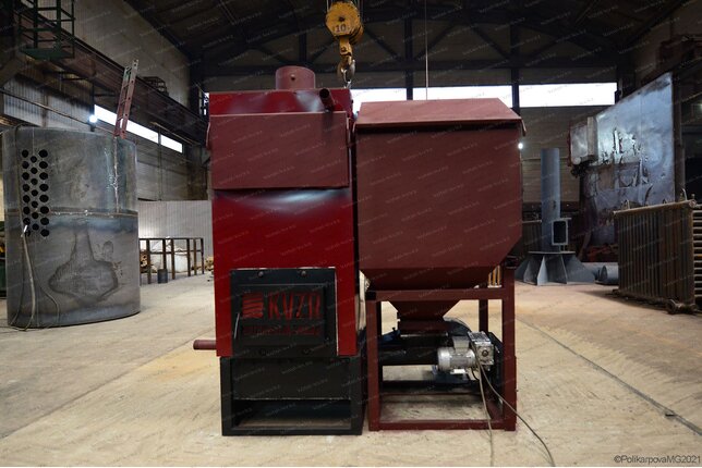 Производство автоматического угольного котла 0.2 МВт