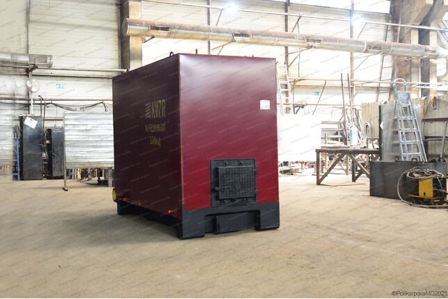 Твердотопливный котел с золоуловителем 0.75 МВт