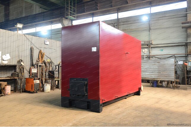 Котел КВр-1.5 К с золоуловителем