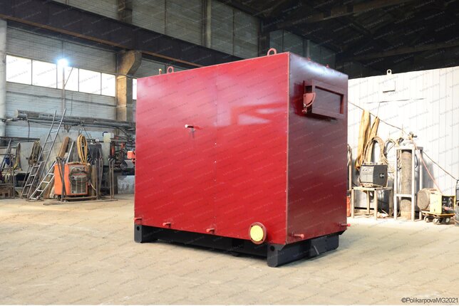 Котел на дровах 0.25 МВт промышленный