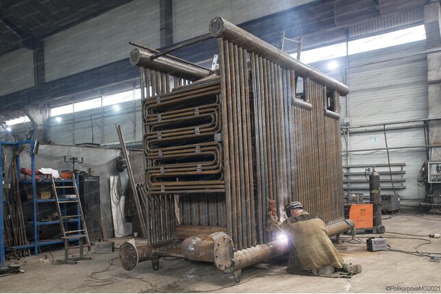 Изготовление котла 4.0 МВт с топкой ЗП РПК