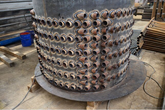 Твердотопливный парогенератор 1200 кг 130 С изготовление