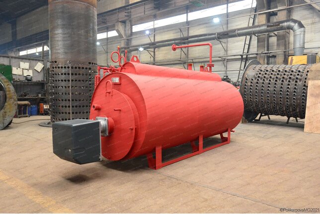 Котел паровой на газе 300 кг 130 С